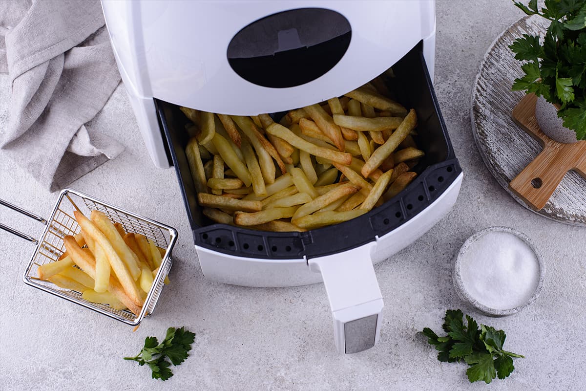 Como funciona a air fryer