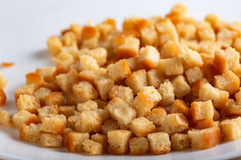 Receita de croutons na AirFryer