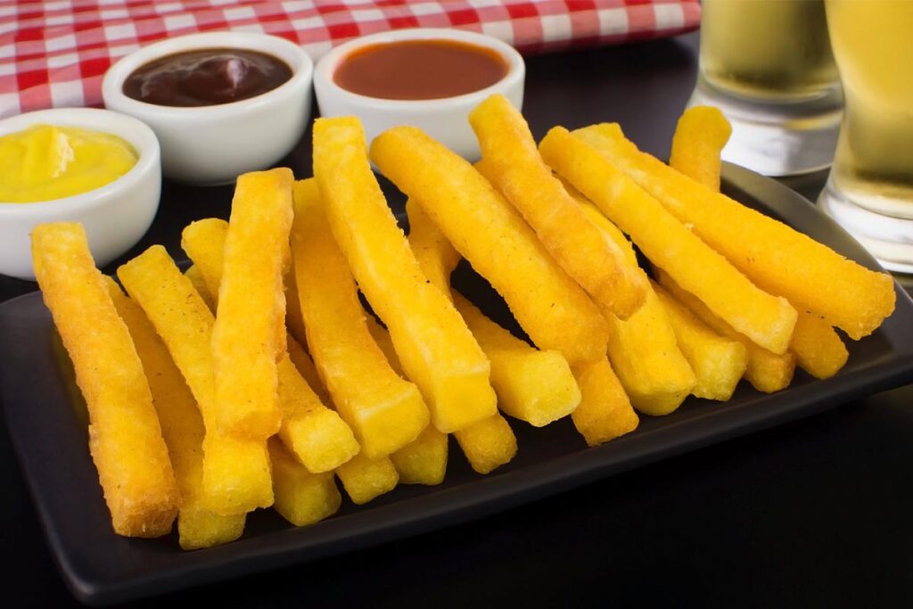 Polenta frita na AirFryer