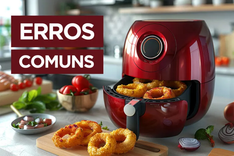 Erros comuns ao usar a Air Fryer